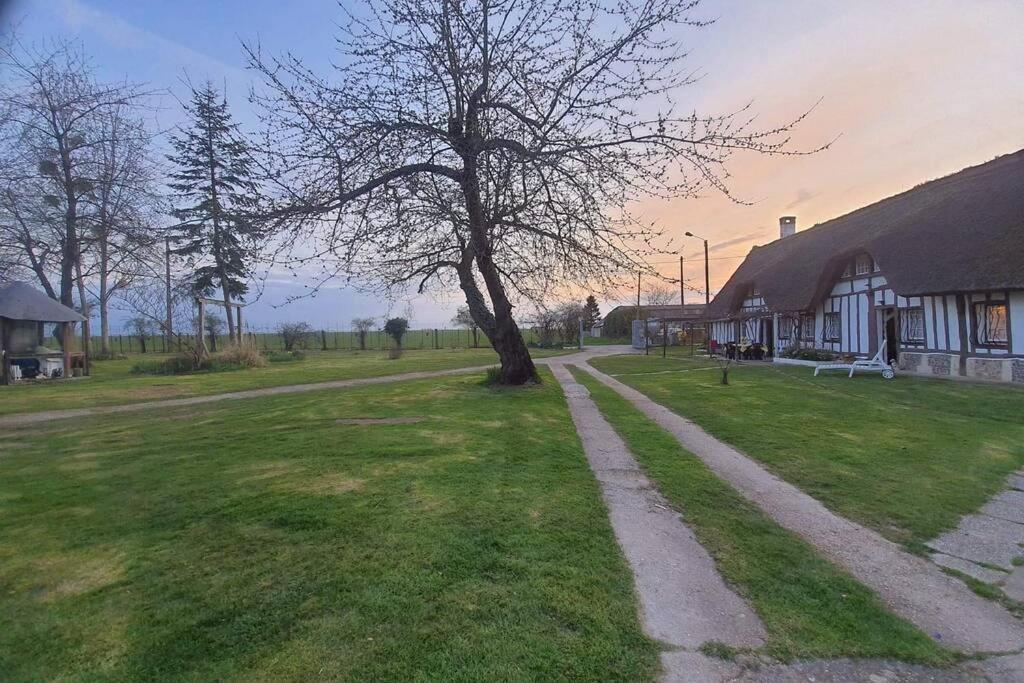 Chaumiere Du Chateau D'O Et Sa Mini Ferme ,Gite 21Couchages Goupil-Othon Ngoại thất bức ảnh
